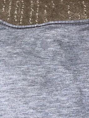 Lululemon grey cross front top in the softest material